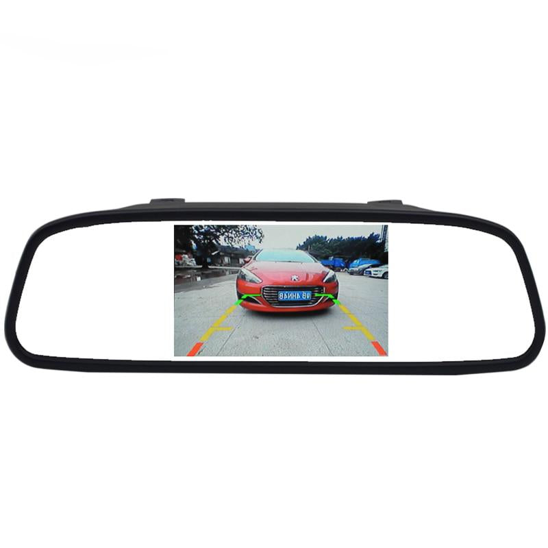 4.3 Inch Screen TFT LCD Color Display Parking Rear Car Mirror HD Car Monitor For Rear View Camera Night Vision Reversing