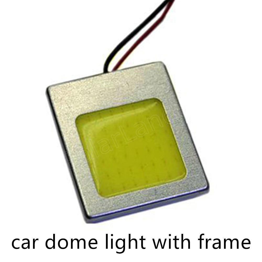 10 pieces best selling T10 12V Parking COB 48 Chip LED Car Interior Light Festoon Dome Adapter Panel Light Bulbs Auto Source