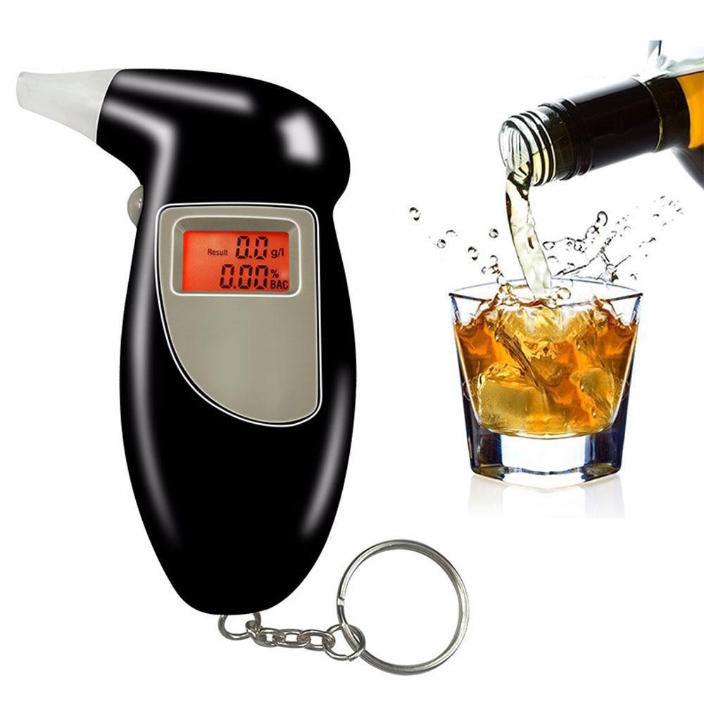 Best Selling KeyChain Alcohol Tester Digital LCD Display Alcohol tester Breathalyzer Factory Drive Safety Business Gift